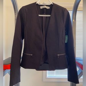 Simons Contemporaine Dark Purple and Black Blazer (BNWT)